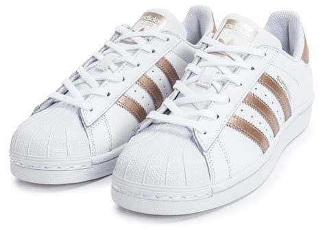 cheap adidas superstar womens rose gold|Adidas Superstar women's sale.